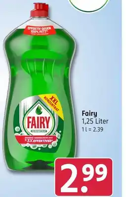 Rossmann Fairy spülmittel Angebot