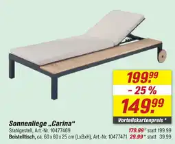 toom Baumarkt Sonnenliege carina Angebot