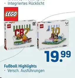 Rossmann Lego fußball highlights Angebot