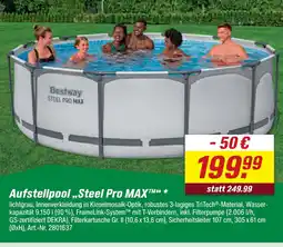 toom Baumarkt Bestway aufstellpool steel pro max Angebot