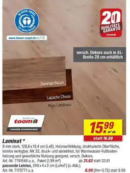 toom Baumarkt Toom laminat Angebot