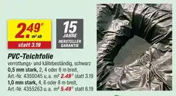 toom Baumarkt Pvc-teichfolie 0,5 mm stark Angebot