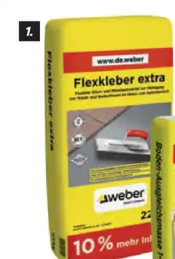 toom Baumarkt Weber flexkleber extra Angebot