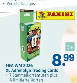 Rossmann Panini fifa wm 2026 xl adrenalyn trading cards Angebot