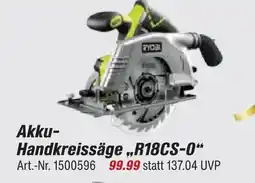 toom Baumarkt Ryobi akku-handkreissäge r18cs-o Angebot
