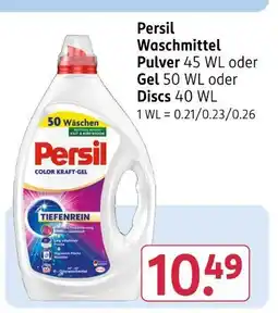 Rossmann Persil waschmittel Angebot