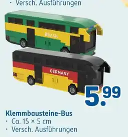 Rossmann Klemmbausteine-bus Angebot