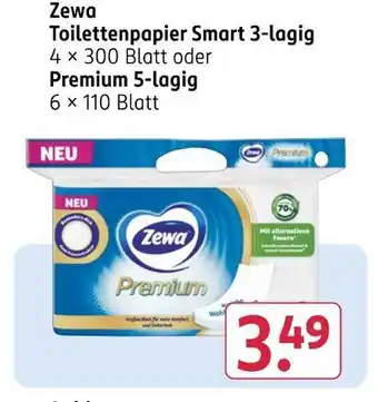 Zewa toilettenpapier smart 3-lagig