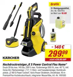 toom Baumarkt Kärcher hochdruckreiniger k 5 power control flex home Angebot
