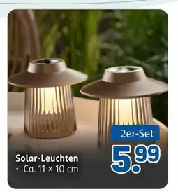Rossmann Ideenwelt solar-leuchten Angebot