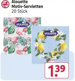 Rossmann Alouette motiv-servietten Angebot