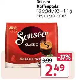 Rossmann Senseo kaffeepads Angebot