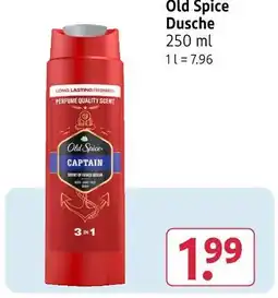 Rossmann Old spice captain dusche Angebot