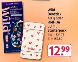 Rossmann Wild deostick Angebot