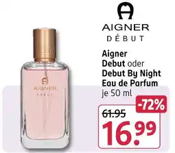 Rossmann Aigner debut oder debut by night eau de parfum Angebot