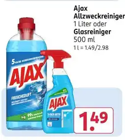 Rossmann Ajax allzweckreiniger Angebot