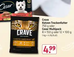 Rossmann Crave katzen trockenfutter Angebot