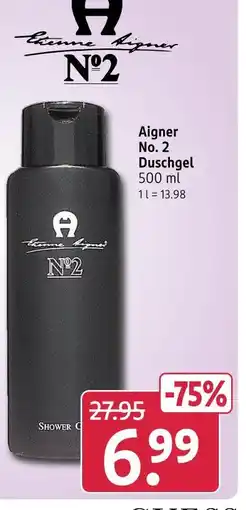 Rossmann Aigner no. 2 duschgel Angebot