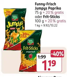 Rossmann Funny-frisch jumpys paprika Angebot