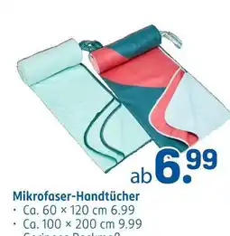 Rossmann Mikrofaser-handtücher Angebot