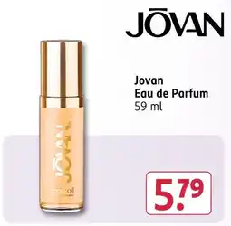 Rossmann Jovan eau de parfum Angebot