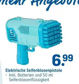 Rossmann Ideenwelt elektrische seifenblasenpistole Angebot