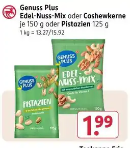 Rossmann Genuss plus edel-nuss-mix Angebot