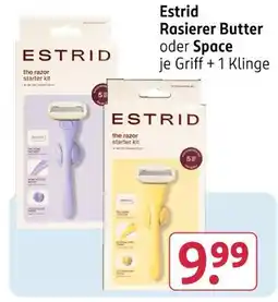 Rossmann Estrid rasierer butter Angebot