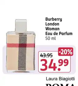 Rossmann Burberry london woman eau de parfum Angebot