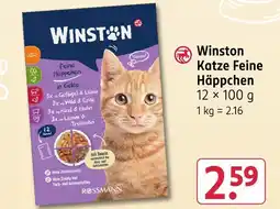 Rossmann Winston katze feine häppchen Angebot