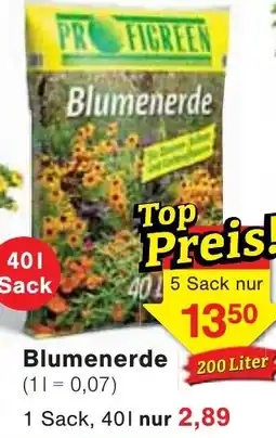Jawoll PROFIGREEN Blumenerde Angebot