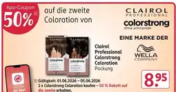 Rossmann Clairol professional colorstrong coloration Angebot