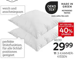 XXXLutz Sleeptex 3-kammer-kissen „ilu“ Angebot