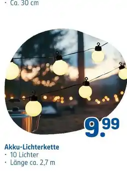 Rossmann Akku-lichterkette Angebot