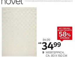 XXXLutz Novel webteppich syrakus & august ca. 80 x 150 cm Angebot
