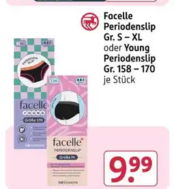 Rossmann Facelle periodenslip Angebot