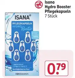 Rossmann Isana hydro booster pflegekapseln Angebot