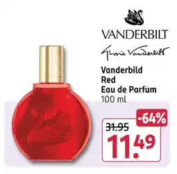 Rossmann Vanderbilt red eau de parfum Angebot