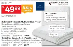 XXXLutz Billerbeck sommerbett „natur plus fresh“ Angebot