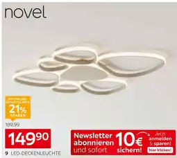 XXXLutz Novel led-deckenleuchte „acrux“ Angebot