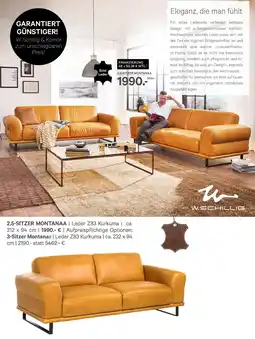 Kabs Polsterwelt W.schillig 2,5-sitzer montana Angebot