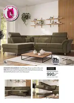 Kabs Polsterwelt Ecksofa scandicci Angebot