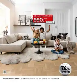 Kabs Polsterwelt Wohnlandschaft kadim Angebot