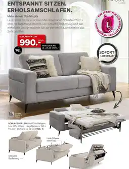 Kabs Polsterwelt Schlafsofa leni Angebot