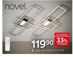 XXXLutz Novel led-deckenleuchte irvine Angebot