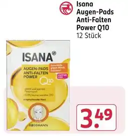 Rossmann Isana augen-pads anti-falten power q10 Angebot