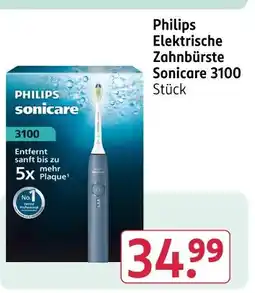 Rossmann Philips elektrische zahnbürste sonicare 3100 Angebot