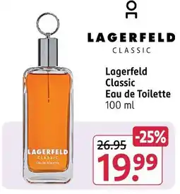Rossmann Lagerfeld classic eau de toilette Angebot