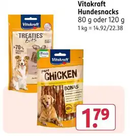 Rossmann Vitakraft hundesnacks Angebot