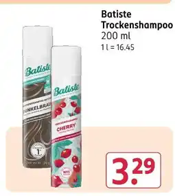 Rossmann Batiste trockenshampoo Angebot